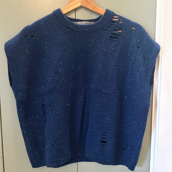 Raquel Allegra Sweaters - Raquel Allegra WOOL KNITWEAR vest